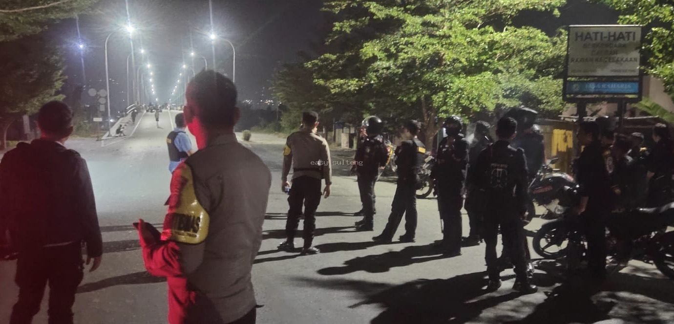Lokasi bentrokan warga di Jembatan Lalove, perbatasan Kelurahan Nunu dan Tatura Utara, Kota Palu.