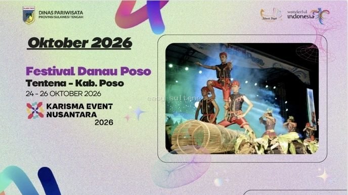 Festival Danau Poso di Tentena.
