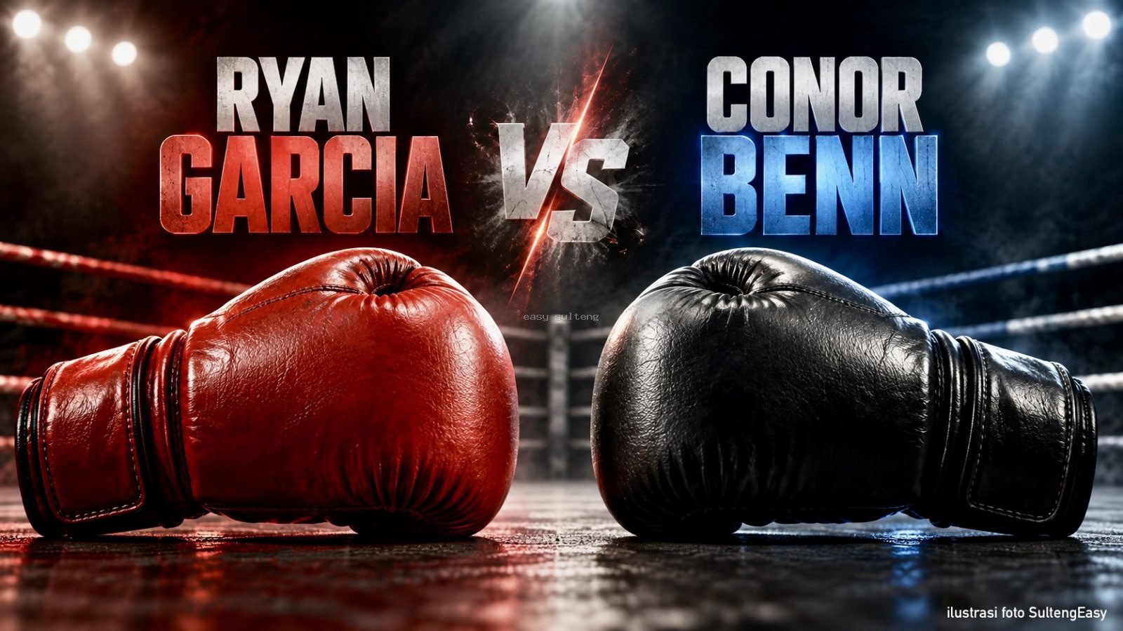 Ryan Garcia menang atas Conor Benn.