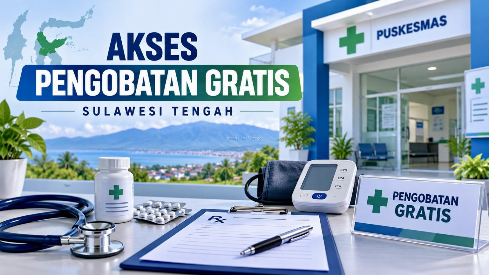 Pelayanan BERANI Sehat di Sulawesi Tengah.