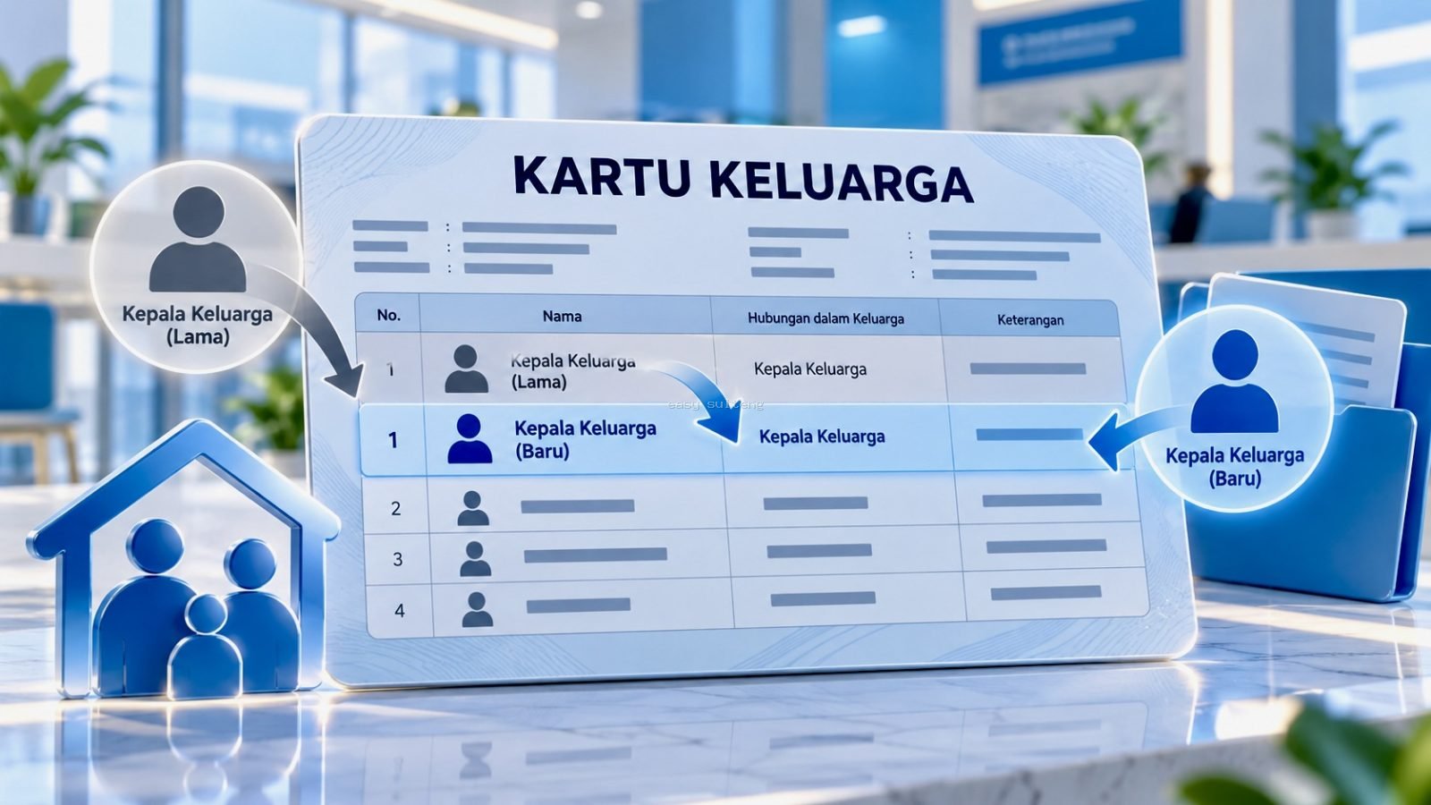Kepala Keluarga Meninggal Dunia? Ini Cara Mengganti Kepala Keluarga di KK