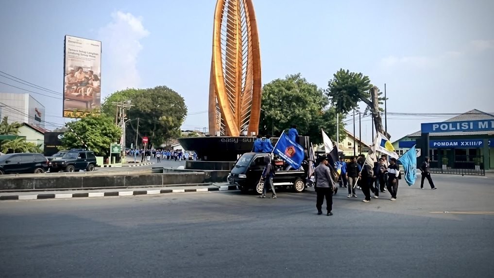 Aliansi Masyarakat Kota Palu Gelar Aksi di Titik Nol Kilometer, Suarakan Tujuh Tuntutan Strategis